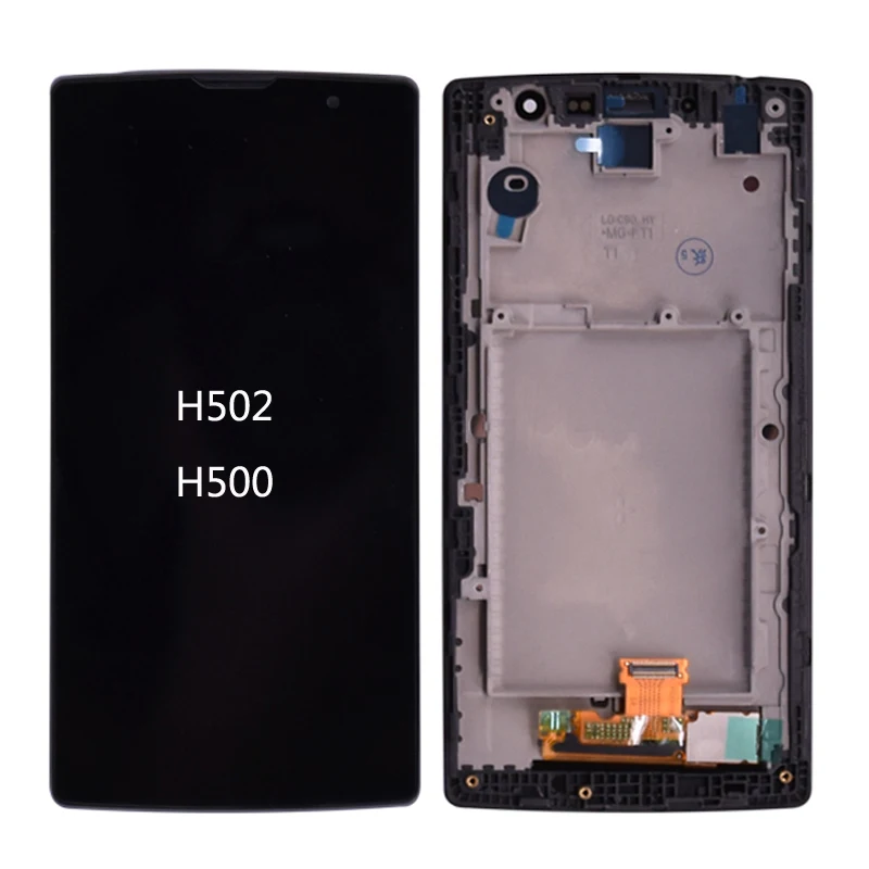 Для LG Magna h502 ЖК-дисплей с сенсорным экраном H502F H500F H500R H500N Y90 дигитайзер в сборе с рамкой
