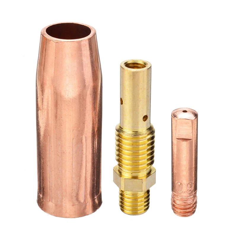 14 шт. комплект расходных материалов для газовых насадок Tweco Mini /1 и Lincoln Magnum 100L MIG