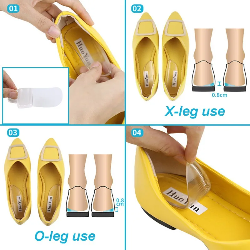 Уход за ногами корректирующая клиновидная накладка на заднюю панель