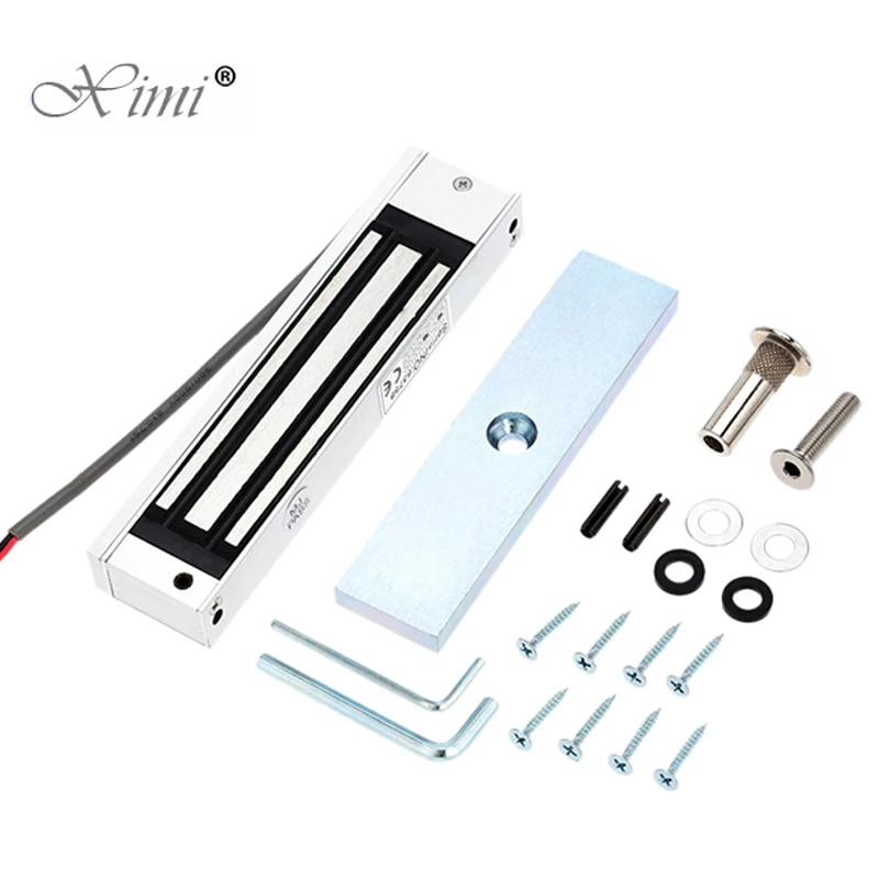 

60/180/280/350KG Electronic Lock Electric Magnetic Door Lock 350/600/800lbs Suction Holding Force Electromagnetic