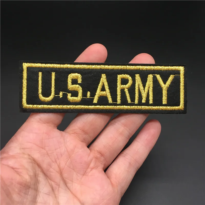 Размер нашивки армии США: 9 7x2 7 см нашивка для одежды значок сделай сам полоска