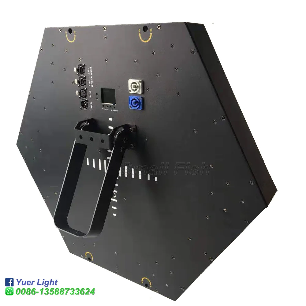 Светодиодный прожектор 504 шт. SMD5050 RGB 3в1 светодиодный вентилятор DMX 512 Dj освещение Профессиональный эффект стирки сценический светодиодный фонарик
