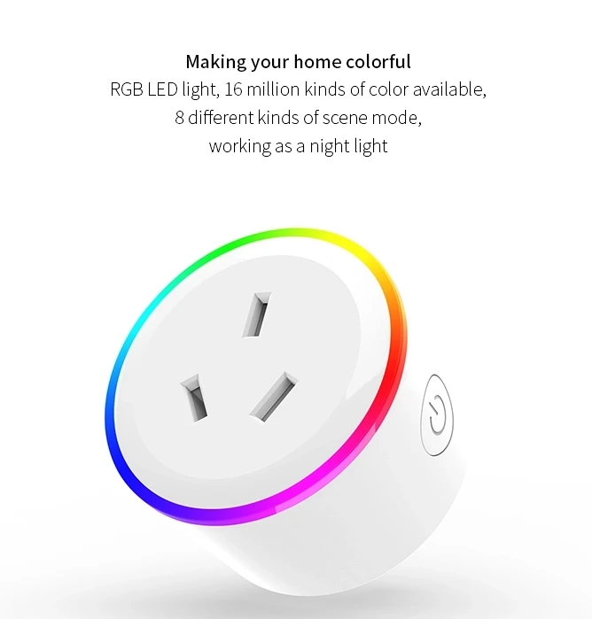 FrankEver австралийская умная розетка Wifi умная розетка Новая Зеландия AU Plug 10A Tuya Smart Life приложение работает с Alexa Google Home