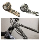 Велосипедная камуфляжная наклейка, Нетканая Водонепроницаемая защитная лента против царапин, защитные аксессуары для рамы горного велосипеда, передней вилки