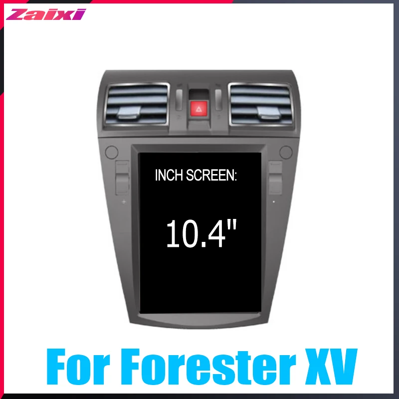 Для Subaru Forester XV 2012 2013 2014 2015 2016 большой экран Tesla вертикальный Android автомобильный ПК