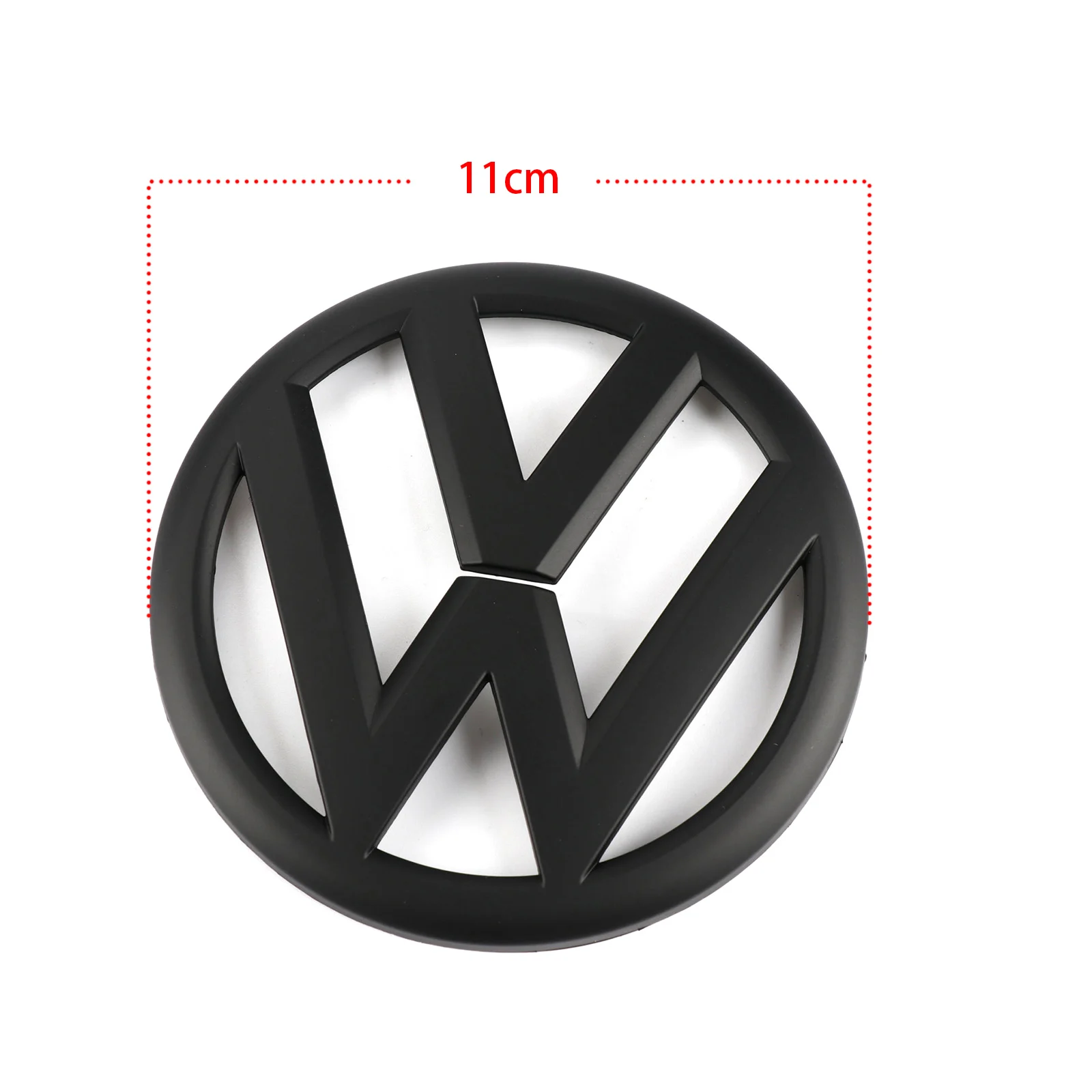 Матовая Черная задняя крышка багажника 110 мм Задняя деталь для VW Volkswagen Polo 2009 2010 2011