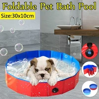 pvc foldable pet dog cat swimming pool pvc washing pond dog tub bed large small dog swimming house bed summer pool
