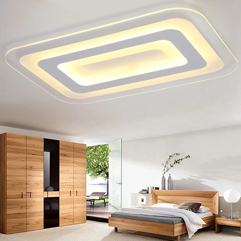 Современные светодиодные потолочные лампы с пультом дистанционного управления