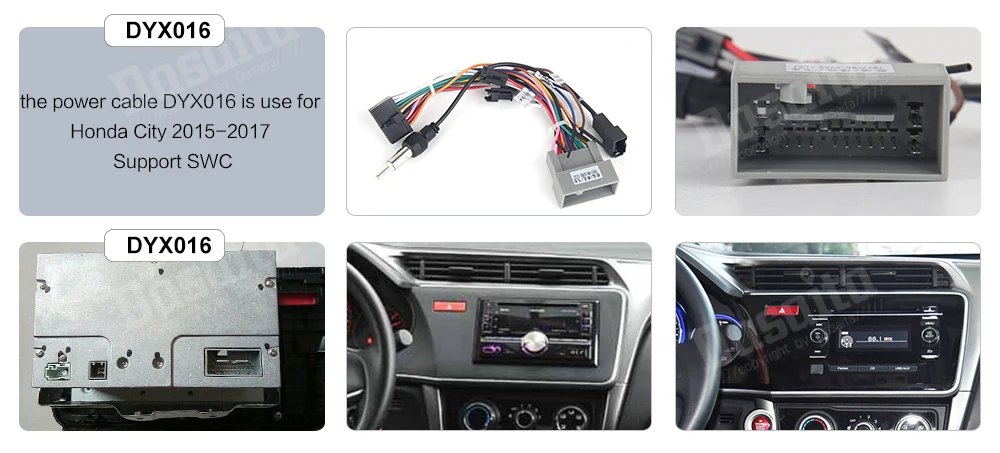 Dasaita 10," ips экран Android 9,0 радио автомобиль 1 Din для Honda City gps 1080P видео Bluetooth DSP 64 Гб rom