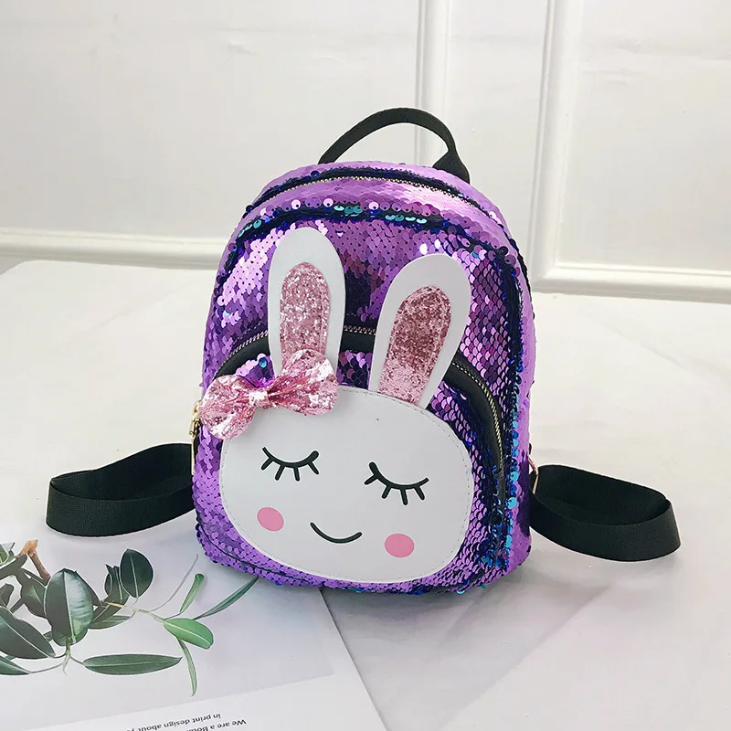 Корейский детский рюкзак весна лето 2019 повседневный с милым Кроликом