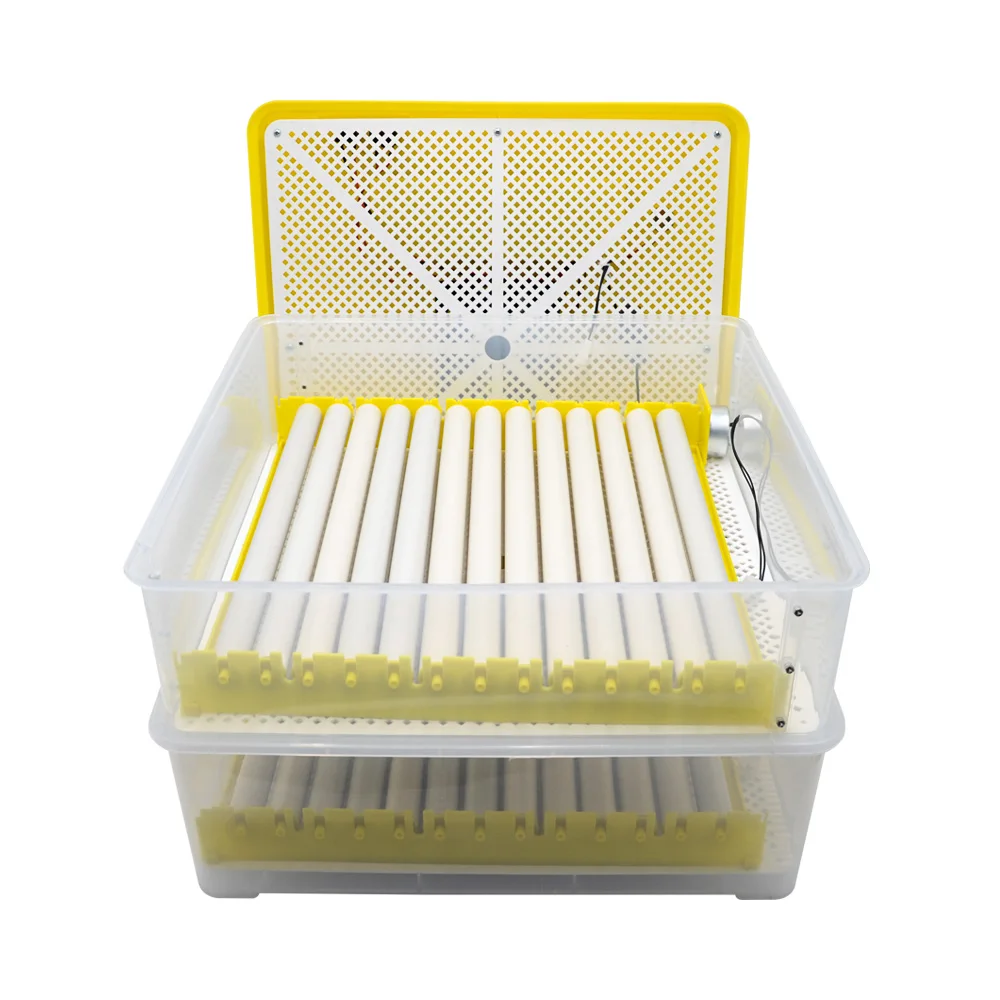 

New 312Eggs 13Tube Roller Automatic Incubator Hatchery Poultry House Equipment Incubator Farm Family Chicken House Egg Incubator