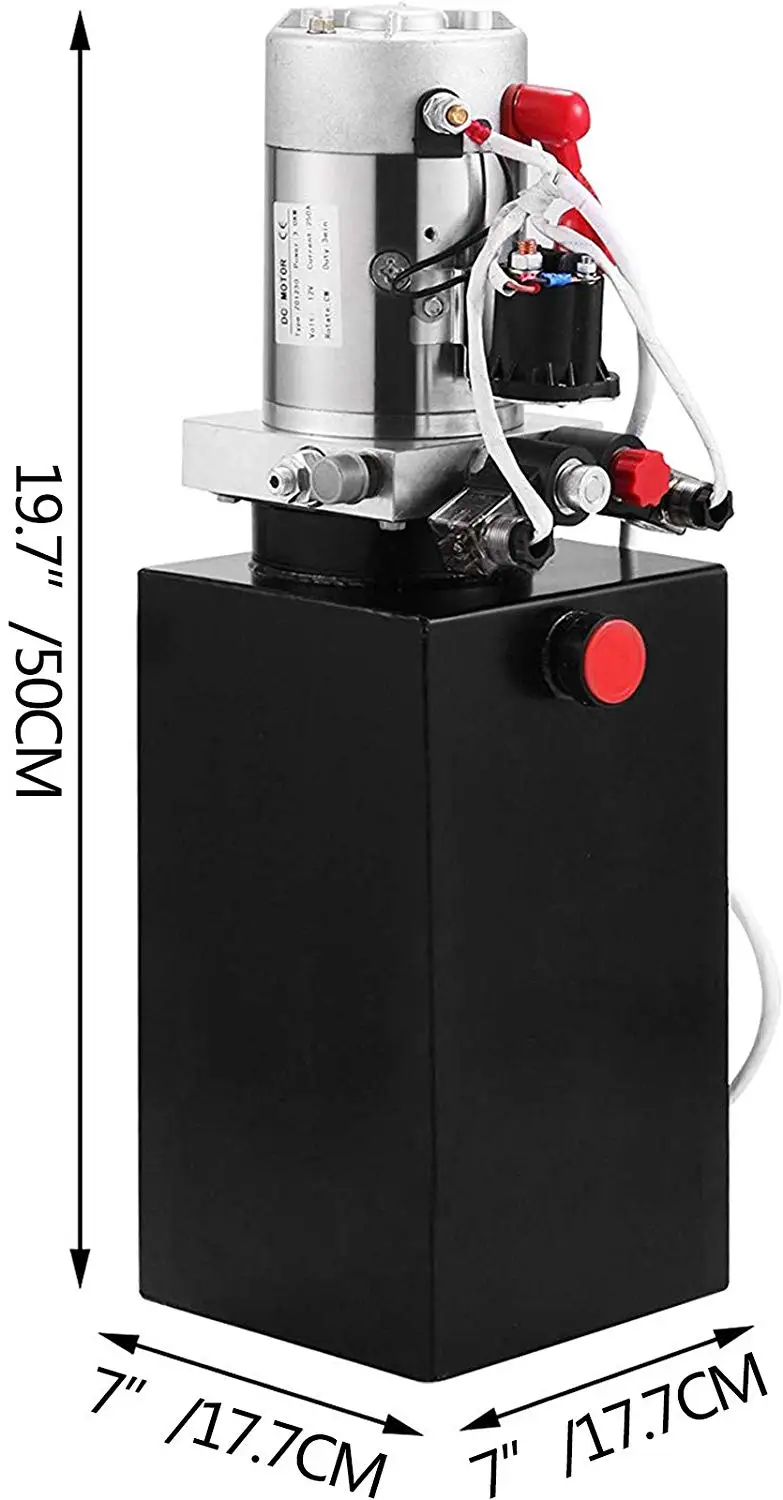 Гидравлический силовой блок 8л насос двойного действия гидравлическая мощность