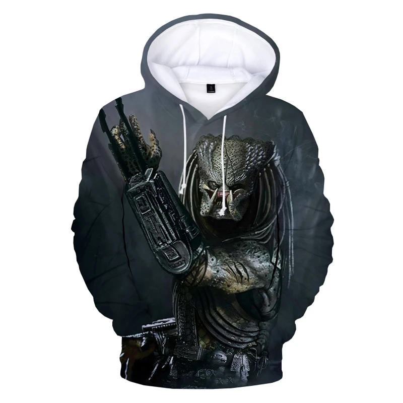 

The Predator 3D Print Hoodie Sweatshirts Men Women Fashion Casual Oversized Pullover Unisex Long Sleeve Horror Movie Hoodies