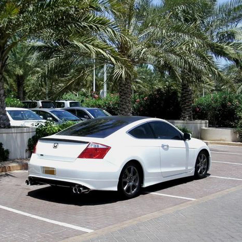Подходит для 08-12 Honda Accord 2Dr купе OE заводской Неокрашенный ABS багажник спойлер |
