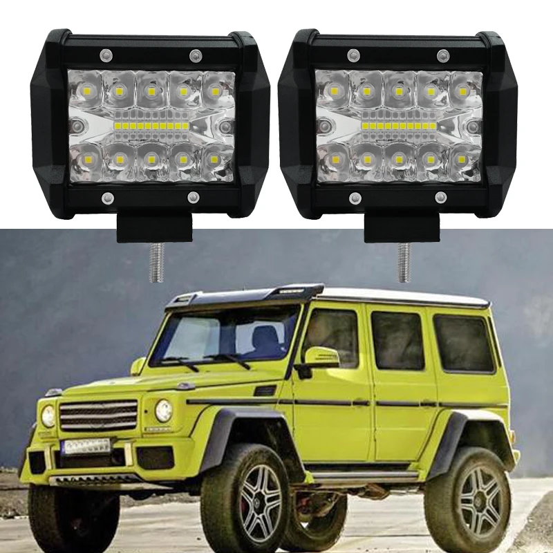 Светодиодные панели бездорожье 4x4 рабочий светильник 60 Вт 6000lm 12v 24v