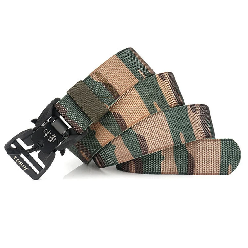 HSSEE камуфляжная серия тактический ремень новый жесткий Магнитный с пряжкой