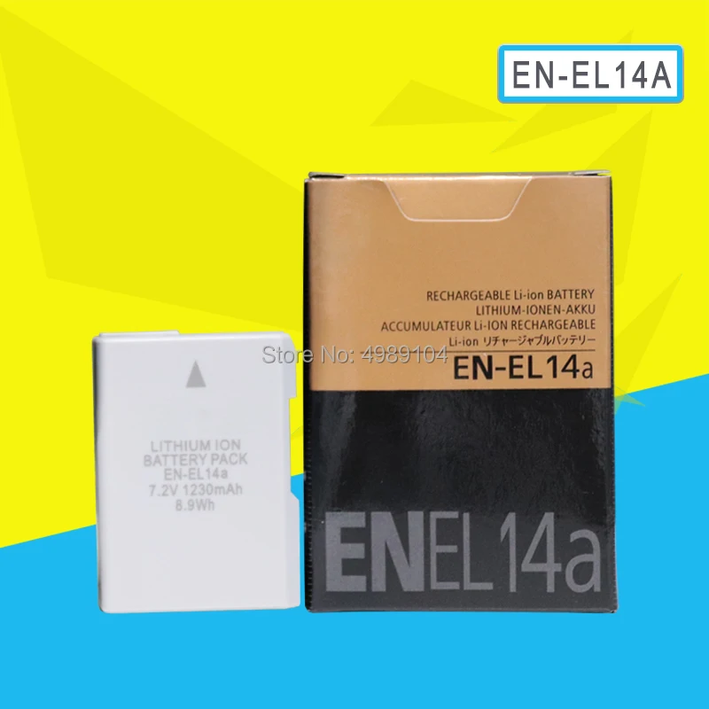 EN-EL14a ENEL14a RU EL14a Батарея батареи адаптер переменного тока для NIKON DF D5600 D5500 D5300 D5200 D5100 D3400 D3300 D3200 D3100 P7100 P7700 P7800