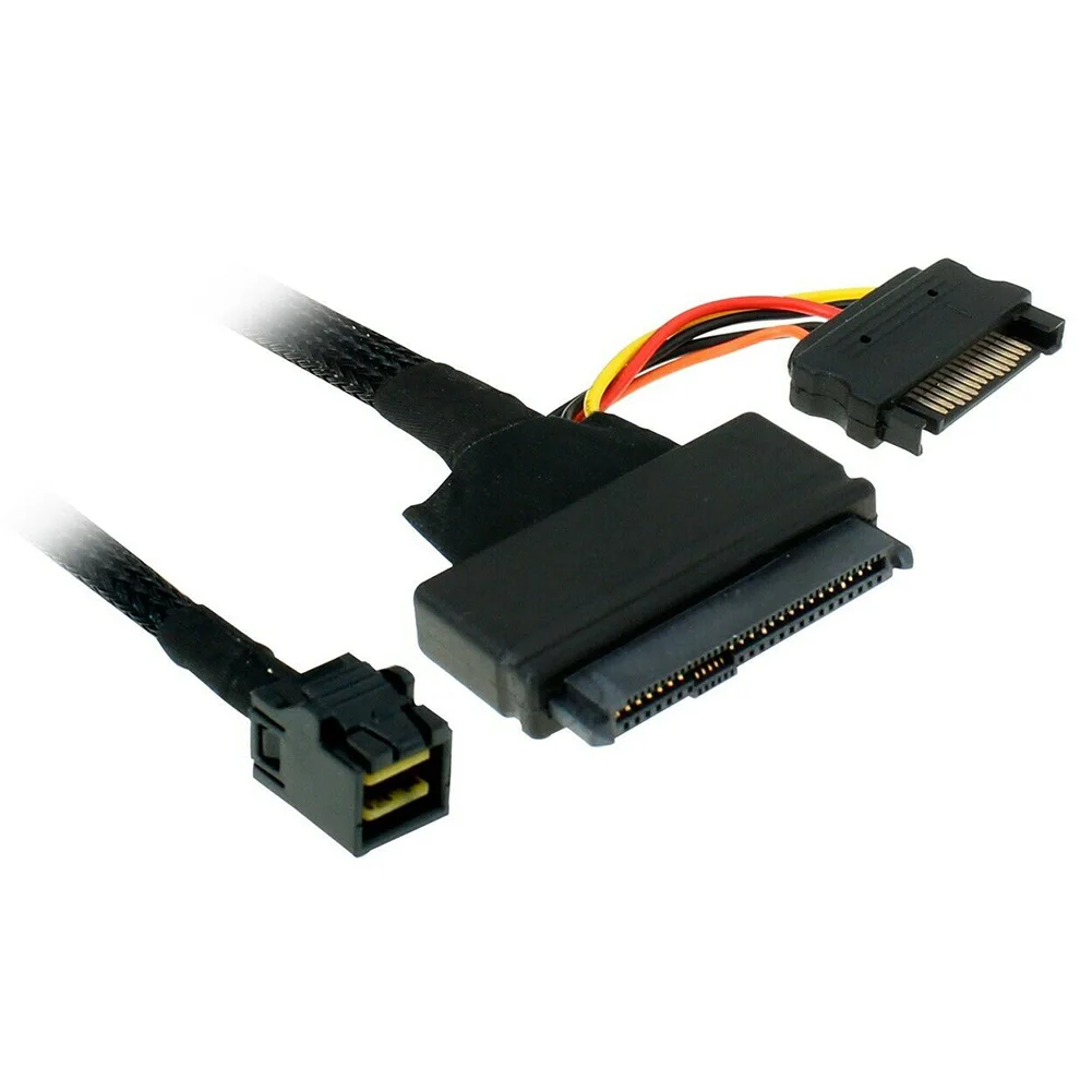 Высококачественный кабель SSD Mini SAS SFF8639 на SFF8643 U.2 Nvme для Intel P4500/750/Samsung PM863 50 м/80 м/100 м