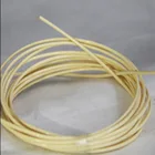 70 метров (500 г) диаметр: 2,5 мм круглый светильник-желтый Синтетический ротанговый ткацкий материал пластиковый вязаный ремонтный стул стол PE ротанговый