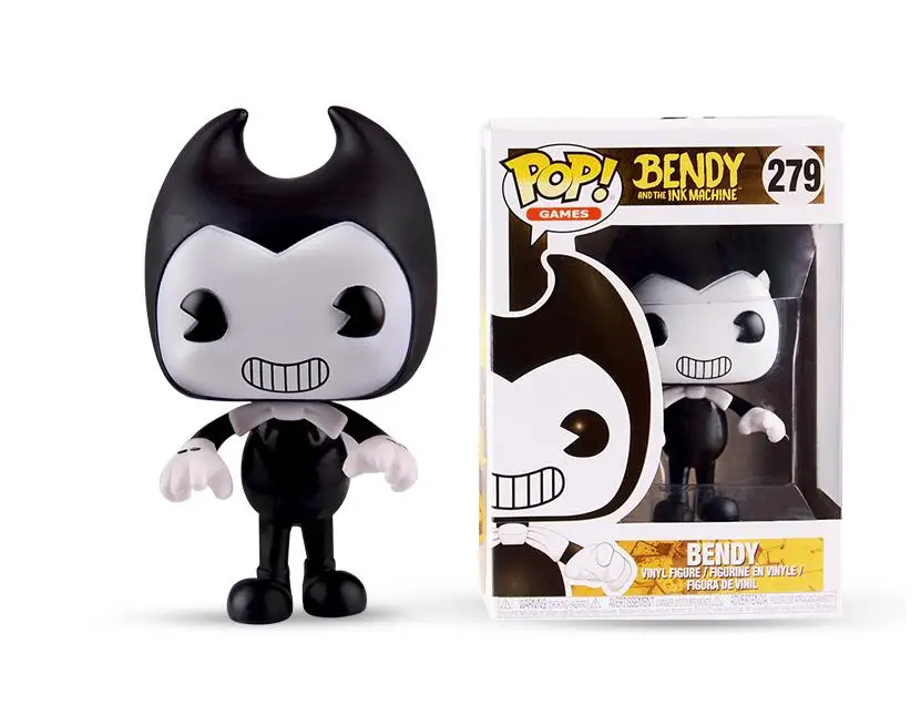 

1 Set Game Figure Bendy Ink Machine Doll Action Figures Kids Collections Bendy PVC Toys Set