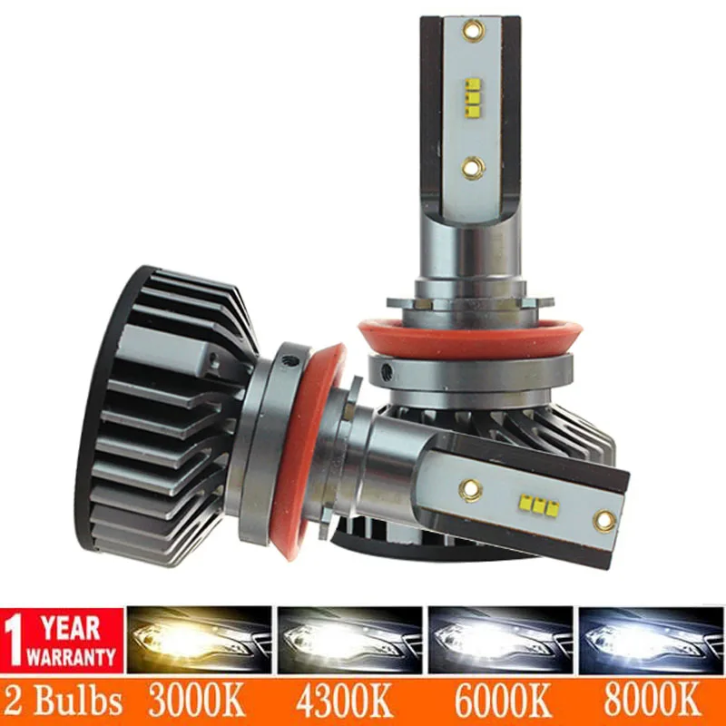 

Автомобильные фары H4 H7 LED Canbus H1 H3 H8 H9 H11 9005 HB3 9006 HB4 880 881 H27 CSP светодиодный ная лампа 80 Вт лм автомобильные противотумансветильник 12 В