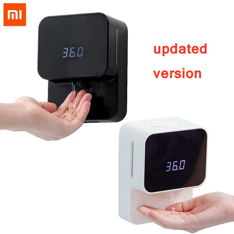 

NEW2022 Xiaomi Xiaozhi LED digital temperature foam gel wall-mounted automatic soap dispenser X6 infrared wash the phone