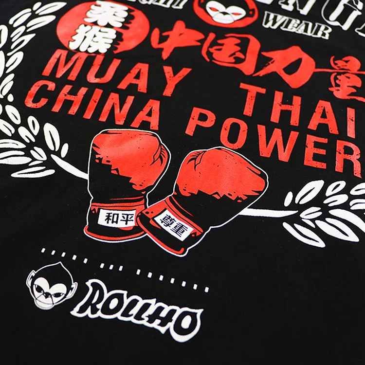 ROLLHO POWER без рукавов боксерский жилет с капюшоном майка Mma Muay Thai Mma Fight Wrestle фитнес мужской тайский боксер спортивная одежда S-4XL