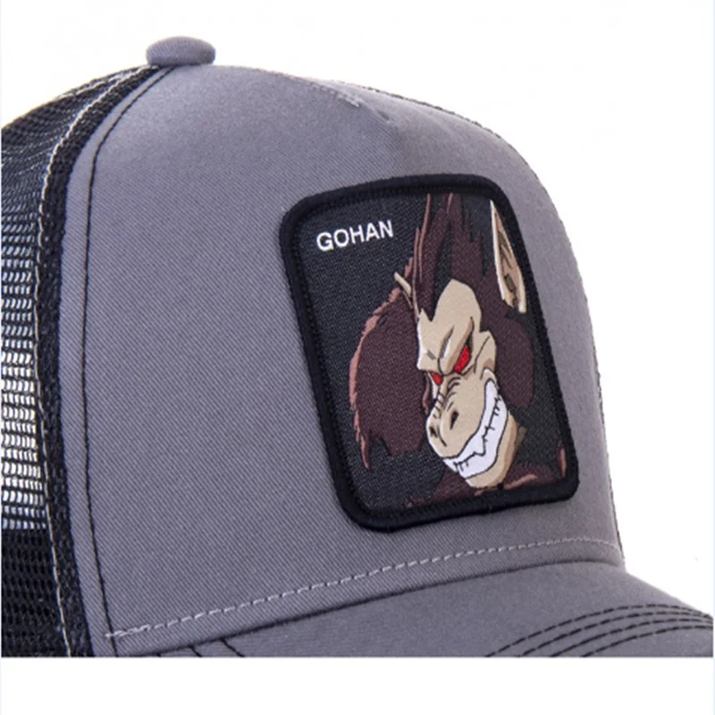 Новый бренд аниме Gohan Снэпбэк хлопок Бейсболка для мужчин женщин хип-хоп папа