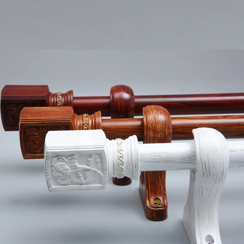 Толстая прочная римская штанга в современном скандинавском стиле с декоративной