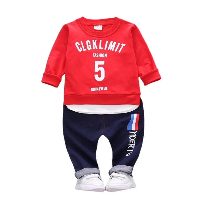 2 шт. детский спортивный комплект из футболки и брюк|set clothing|clothing brandclothing fashion |