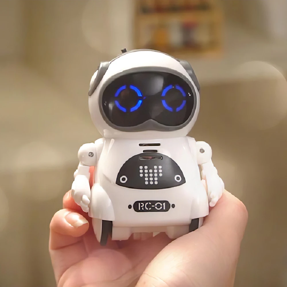 

RC Toys for Children 939A Pocket Robot Talking Interactive Dialogue Voice Recognition Record Singing Dancing Telling Story Toy