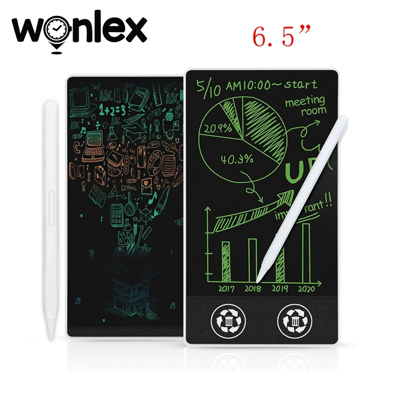Детская ЖК-доска Wonlex для рисования скетчей двухэкранный планшет записей доска
