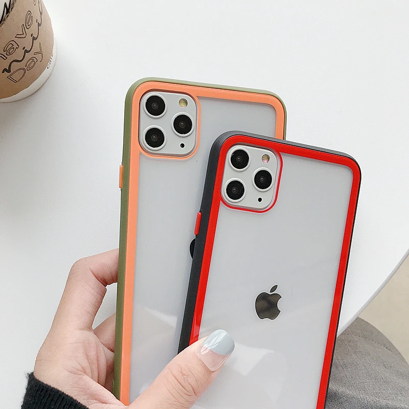 Для Iphone 11pro XS XR MAX чехол радужного цвета прозрачное стекло для 11proMAX 8 7 6 6s Plus модная