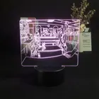 Ночной светильник с Bluetooth и пультом ДУ, 7 цветов