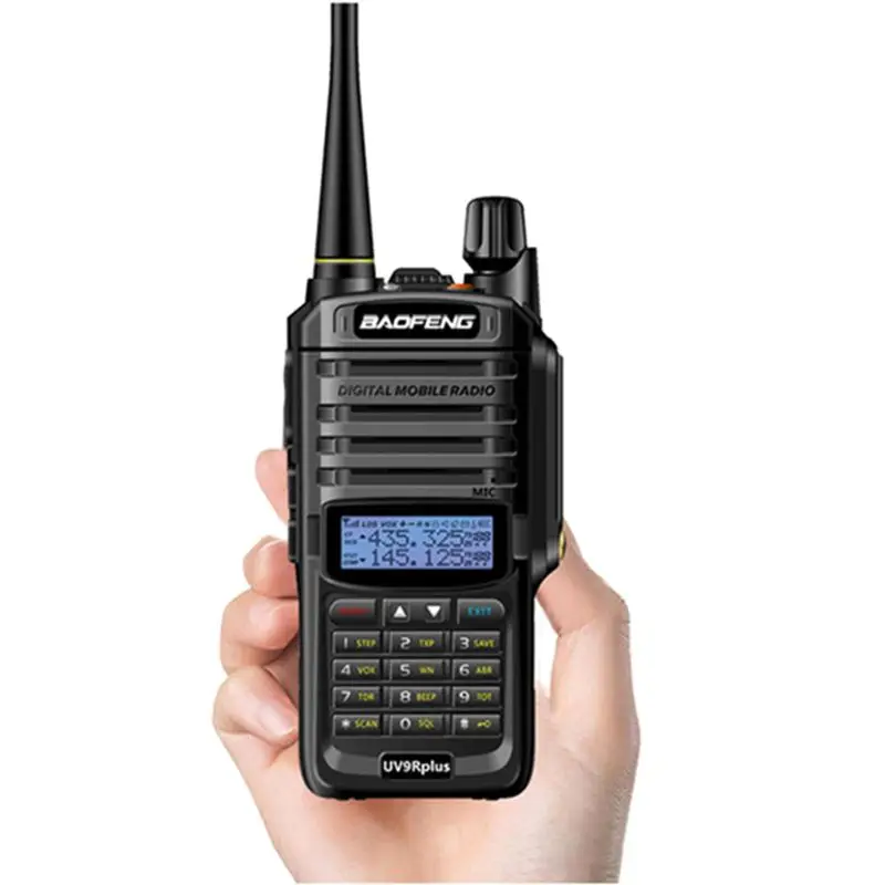 Baofeng UV 9R plus водонепроницаемая двухканальная рация 10 Вт км 4800 мАч uv 9r 2019|Рации| |