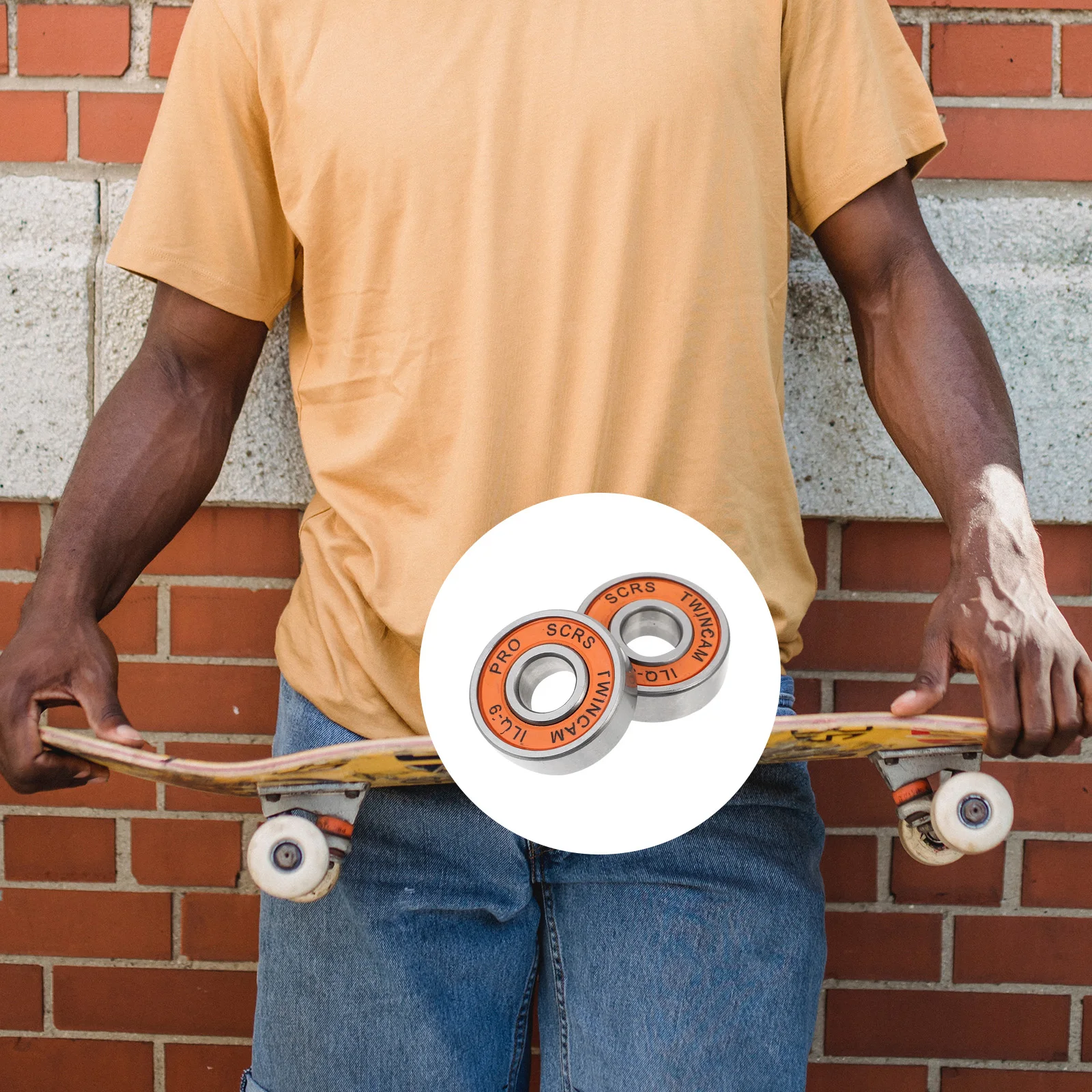 

12pcs High Speeds Skateboard Scooter Inline Bearings Skate Board Accessories