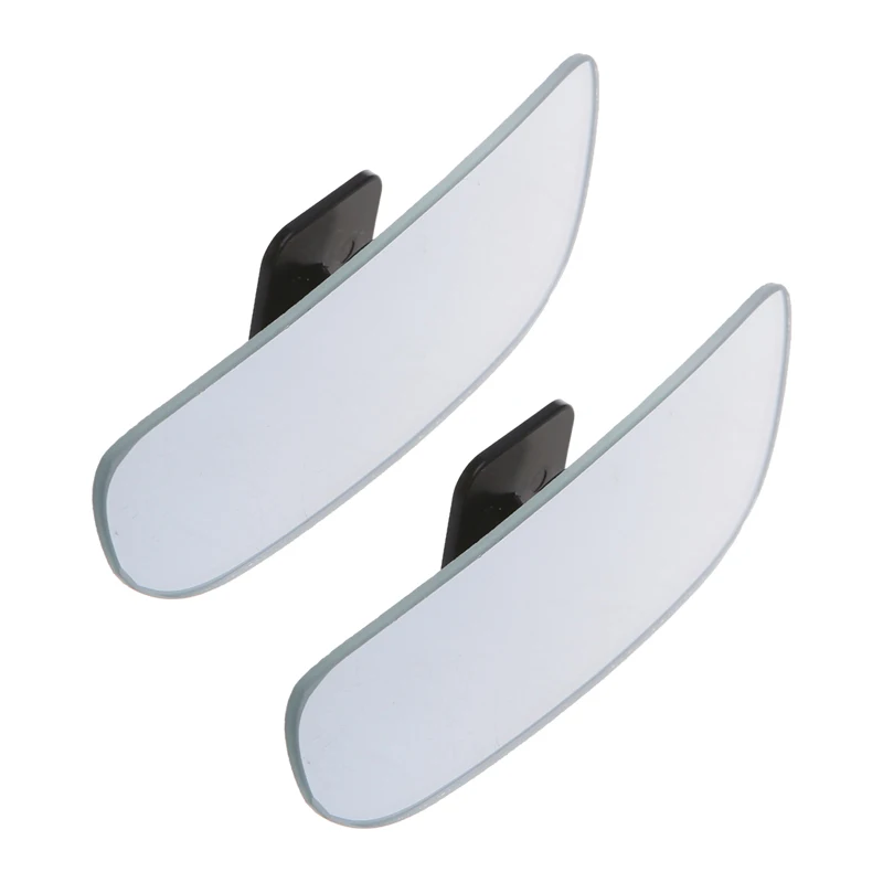 

1Pair 360° Adjustable Frameless Wide Angle Convex Blind Spot Rearview Car Mirror