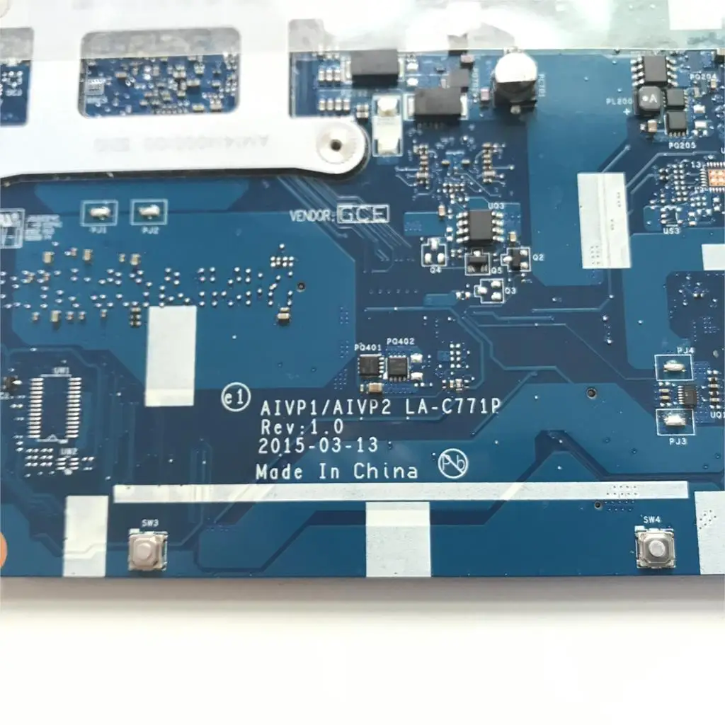 

AIVP/1AIVP2 LA-C771P Mainboard For Lenovo 100-15IBY b50-10 Laptop Motherboard with intel N3540 N3530 cpu 100% full tested work