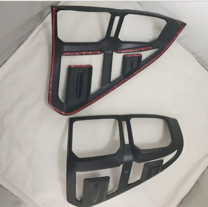 Высококачественный черный матовый задний фонарь из АБС-пластика декоративная