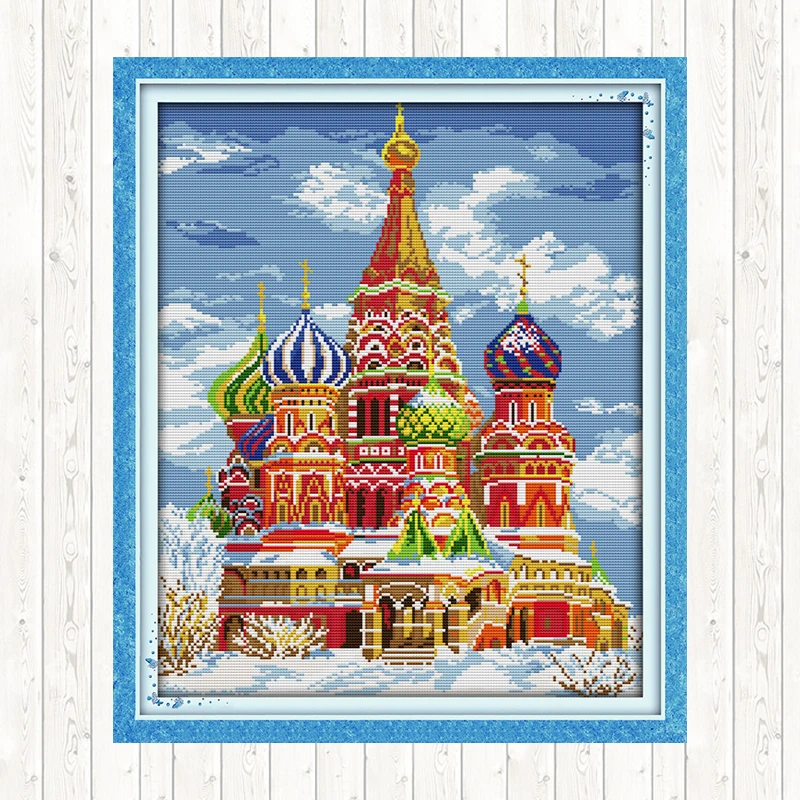 Набор для вышивки крестиком The Arabic Palace 11CT 14CT посылка ручной работы DMC Floss настенный