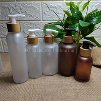 wholesale custom logo eco friendly wooden bamboo plastic bottle 100pcslot 60ml 120ml 150ml lotion pump bottle for skin care