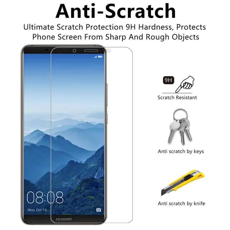 Чехол для huawei mate 10 lite защитный экран из закаленного стекла huawey mate10 pro light made 10pro