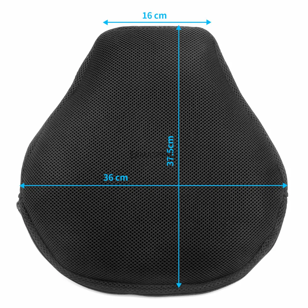 Универсальный чехол на сиденье мотоцикла 3D сетчатая Подушка Наволочка седло для