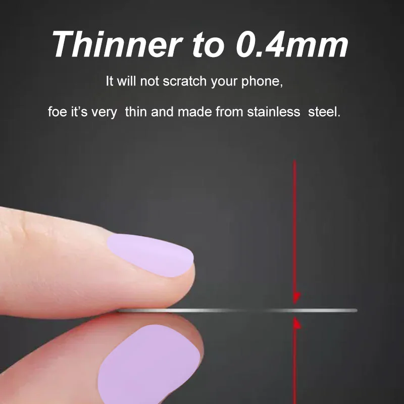 Автомобильный держатель для iphone xiaomi металлическая пластина железная ручка