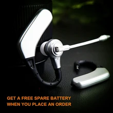 ENGLAI M8 Replaceable Battery Super Long Standby Wireless Car Bluetooth Headset 5.0 Sport Hanging Ear Business Headset
