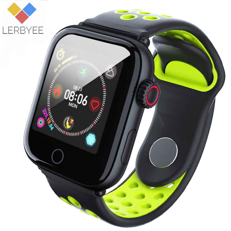 Lerbyee умный Браслет Z7 цветной экран кровяное давление фитнес трекер напоминание о