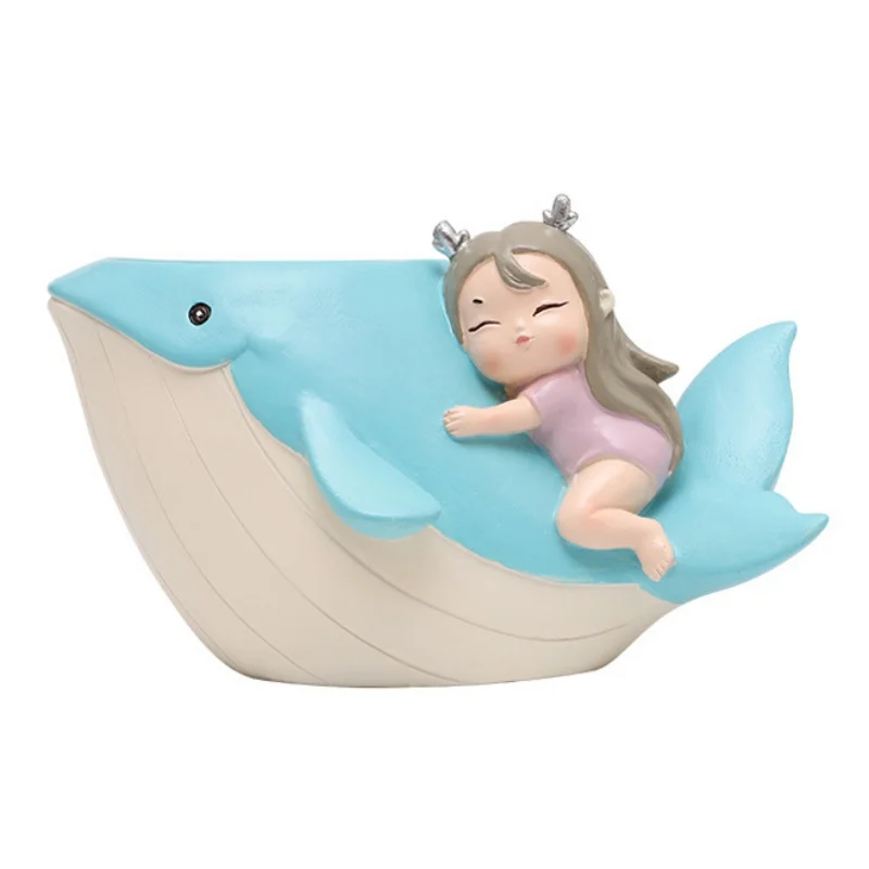 Горшок для бонсай животных цветочный горшок Смола ремесло сочные растения ваза