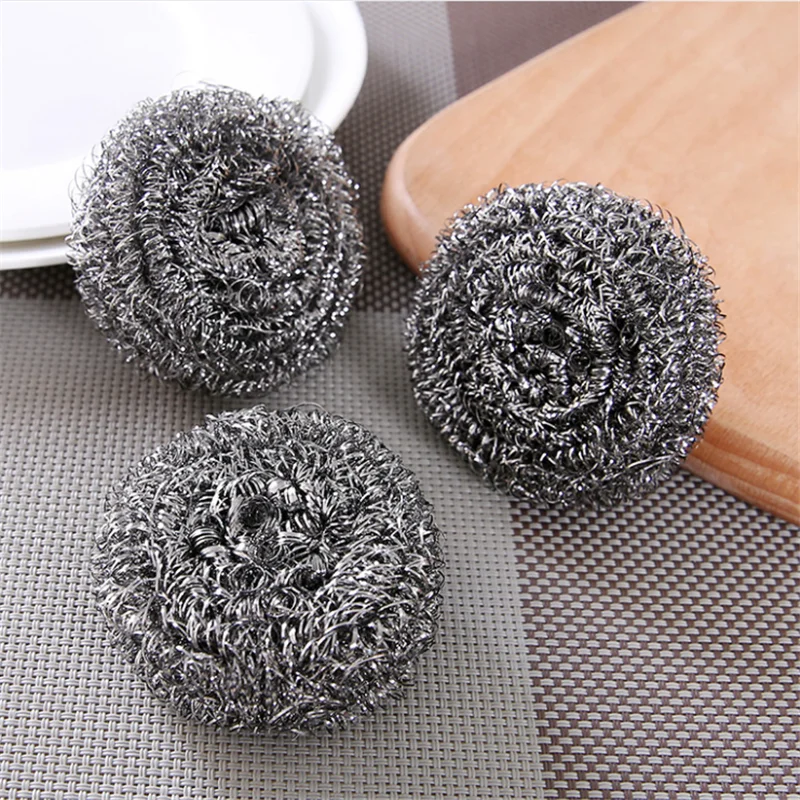 Saim Кухня шарик для очистки проволоки мыть кастрюлю Проволока из нержавеющей
