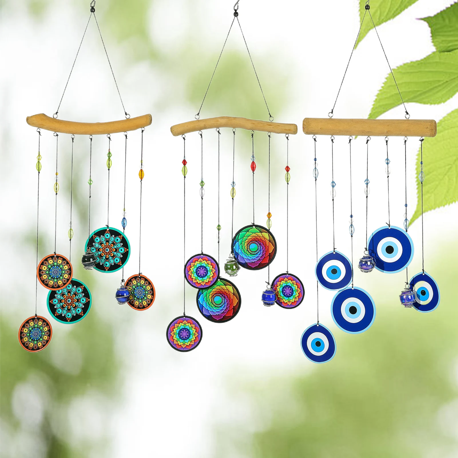 

Tree Of Life Wind Chimes Decoration Gift Wall Hanging Window Home Decor Ornament For Patio Garden Outdoor Metal Windchimes