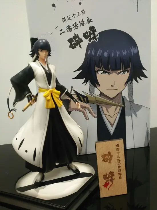 Отбеливающая модель Soi Fon 1:8 полимерная статуя капитана тяжелая фигура аниме Recast